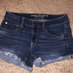 Super stretch shortie shorts